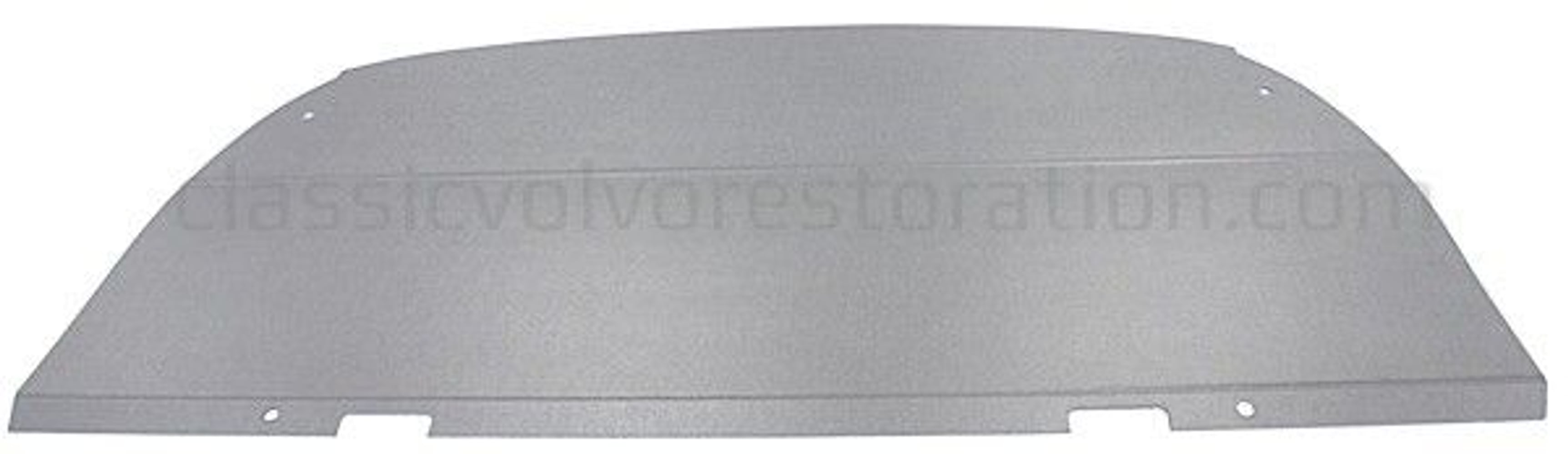 Hutablage grau mit Loch