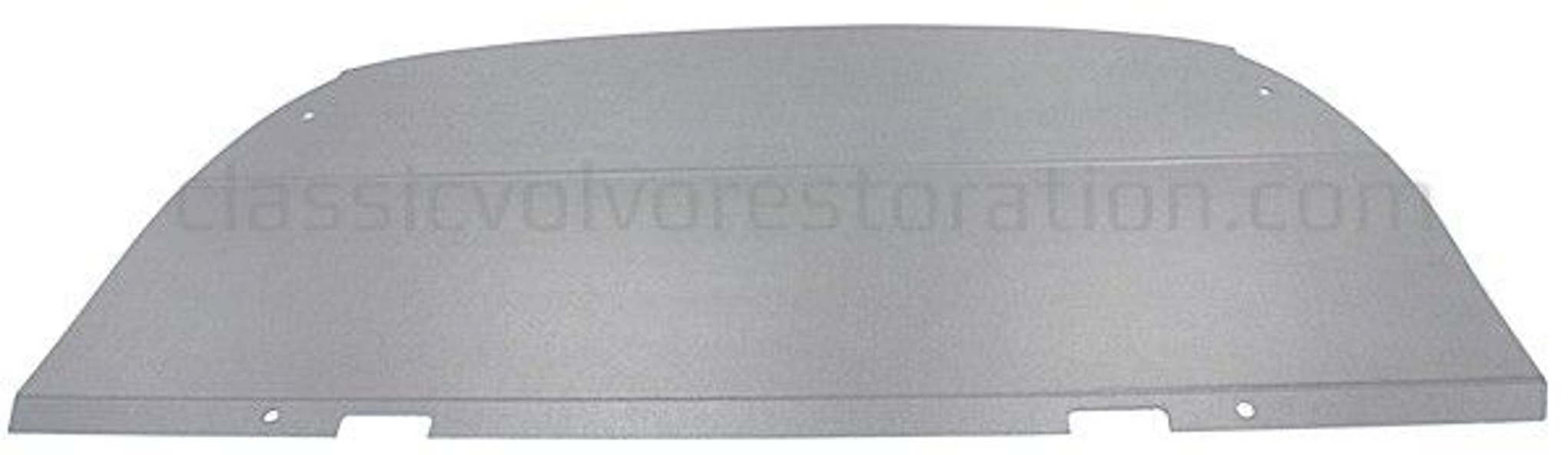 Hutablage grau mit Loch