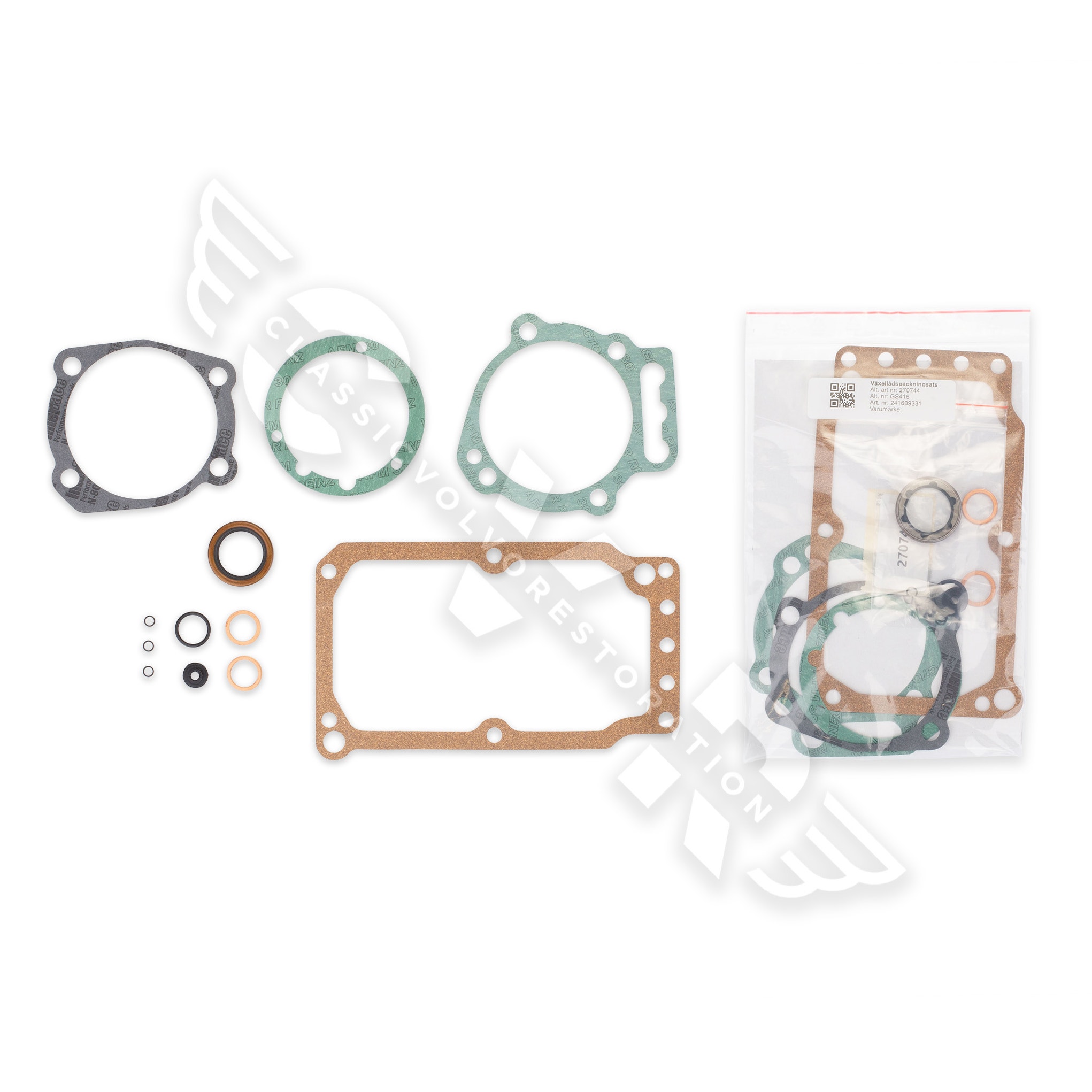 Gasket kit gearbox M41