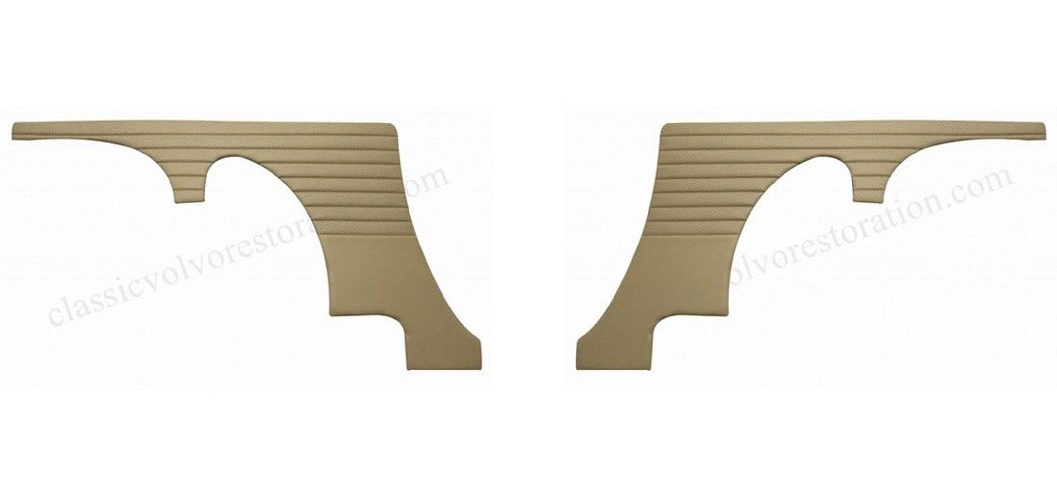 Panel rear side white