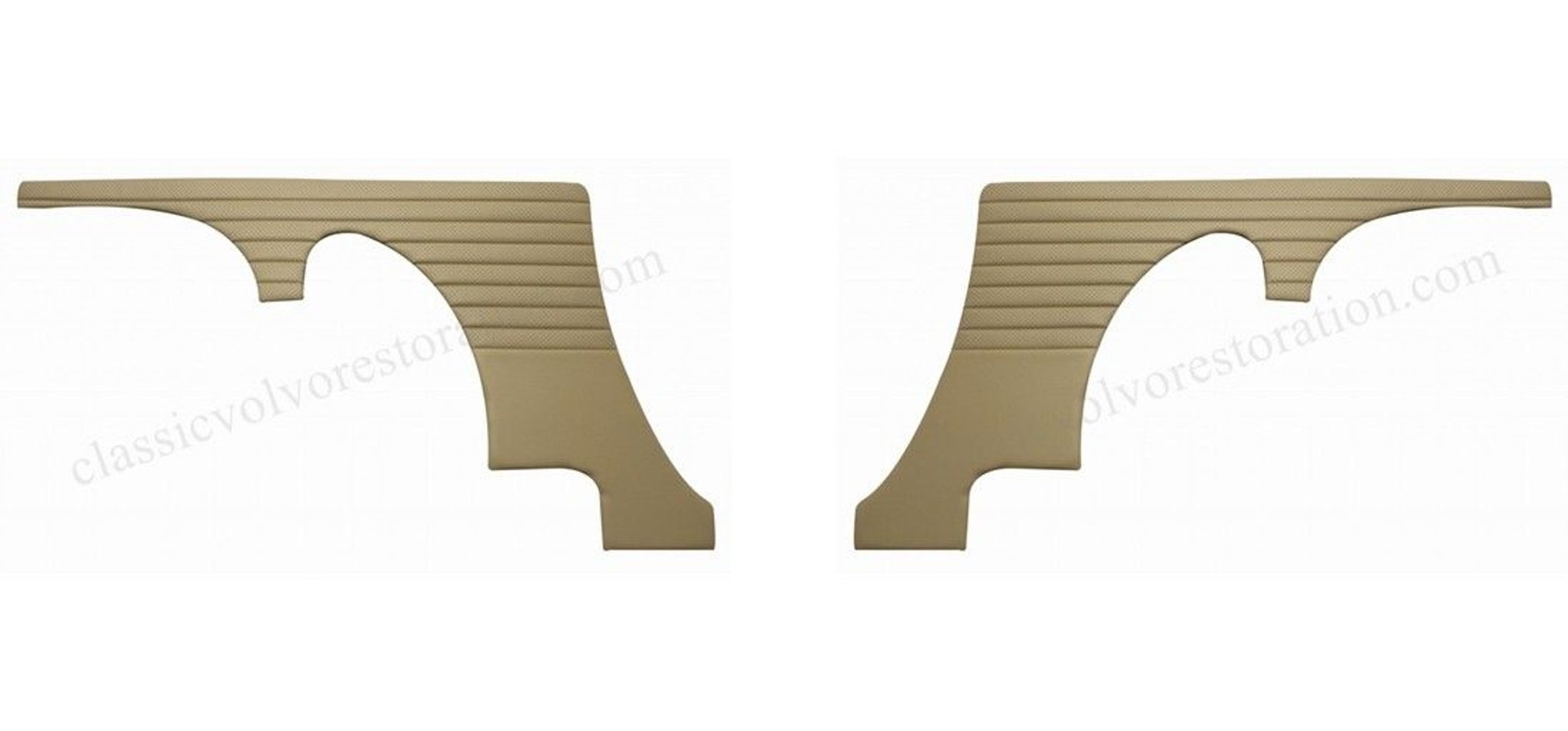 Panel rear side white