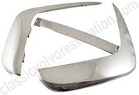 Stoßstangensatz hinten Edelstahl