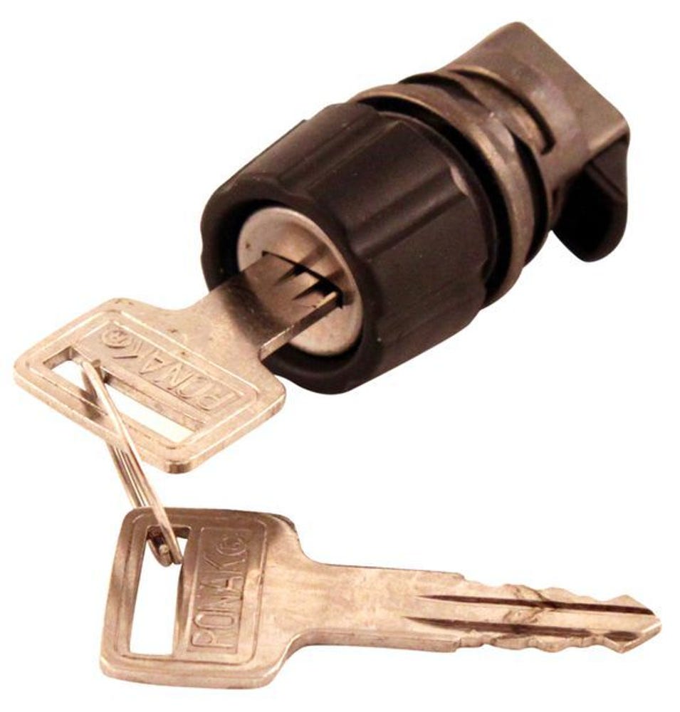 Låscylinder handskfack till Volvo 240, 245, 260, 262, 265, 265 1981-85