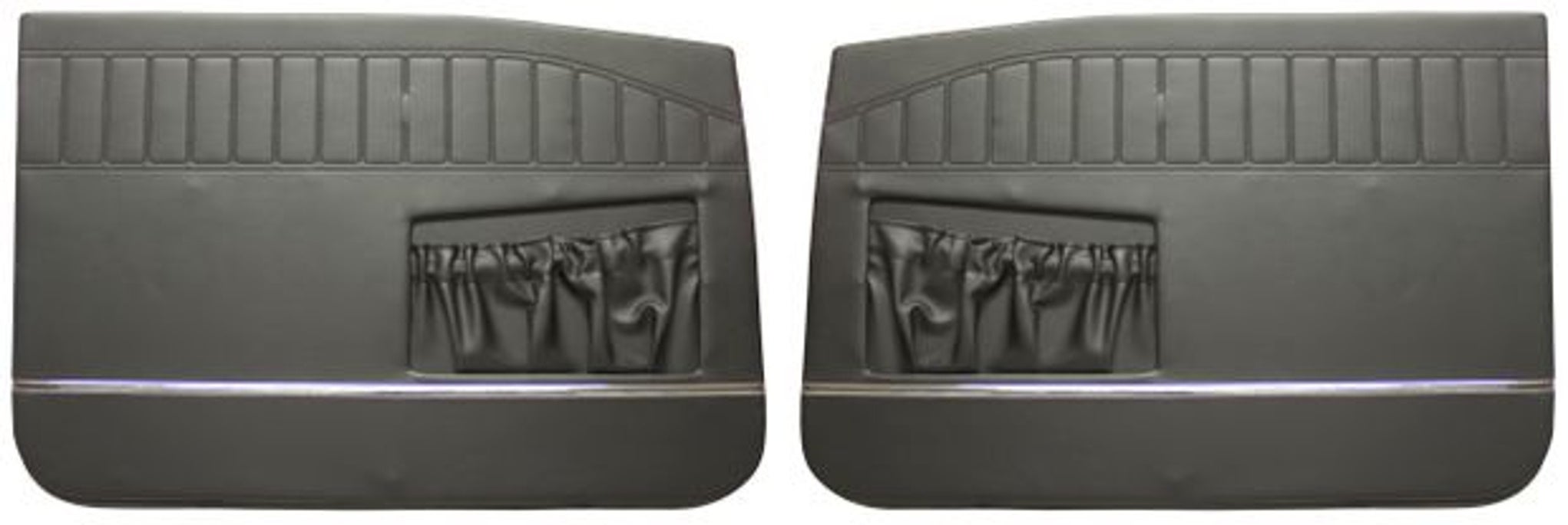 Dørpanel sort foran