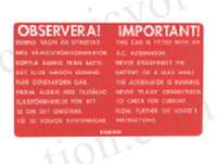 Mærkat vekselstrømsgenerator 123GT