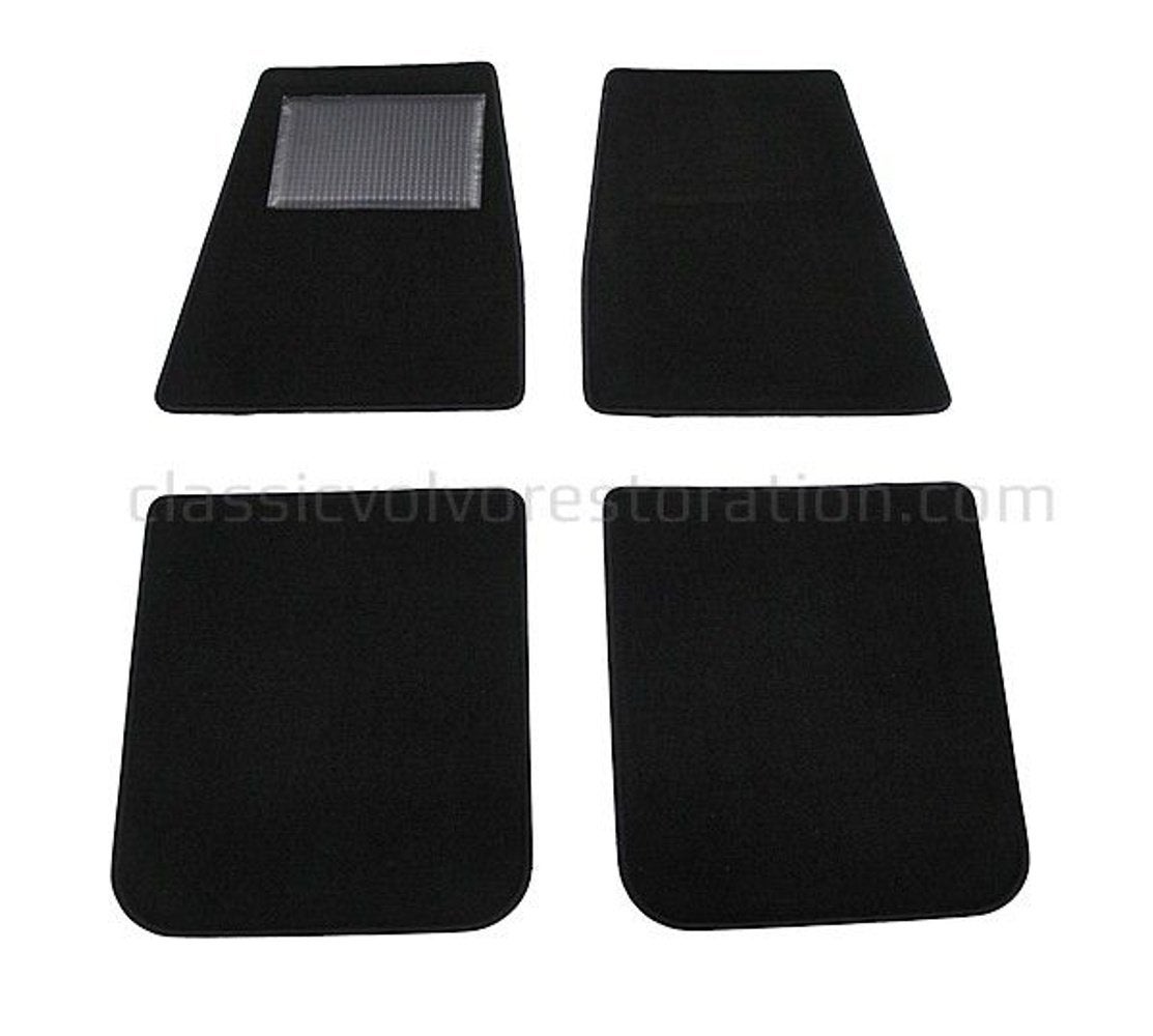 Fußmattensatz PV/Duett schwarz