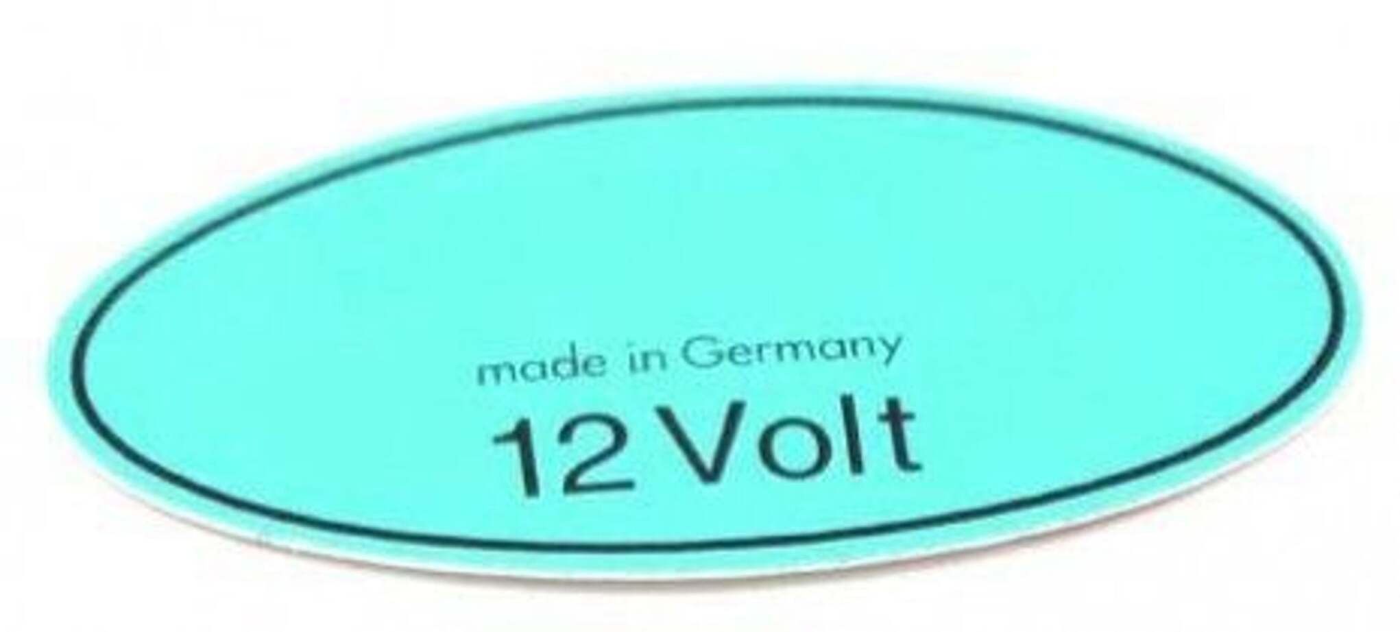 Mærkat tændspole 12V