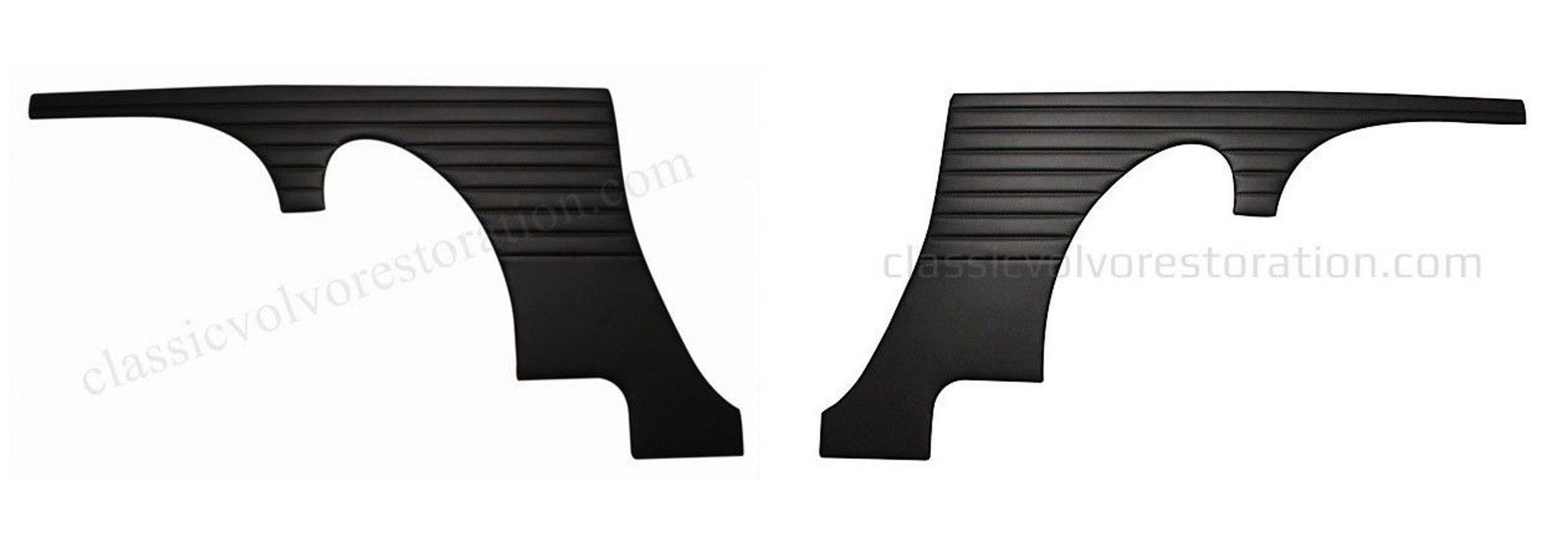 Panneau côté arrière noir