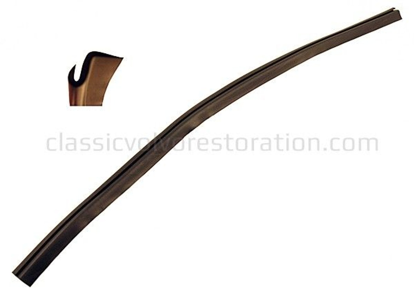 Koristelista lokasuojan alla