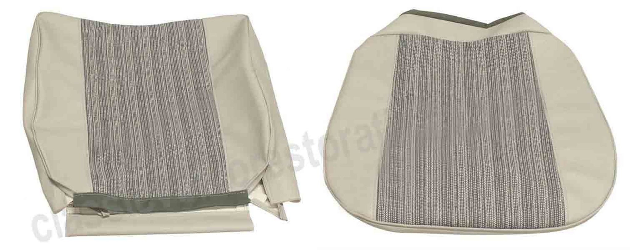 Betræk forsæde grå