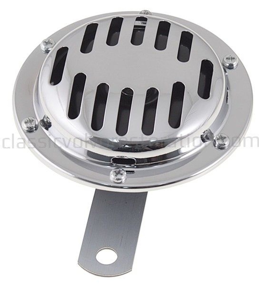 Signalhorn 12V 105 mm krom