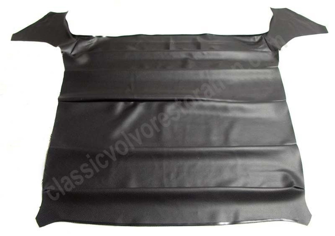 Indvendigt tag vinyl perforeret sort