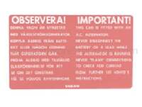 Mærkat vekselstrømsgenerator 123GT