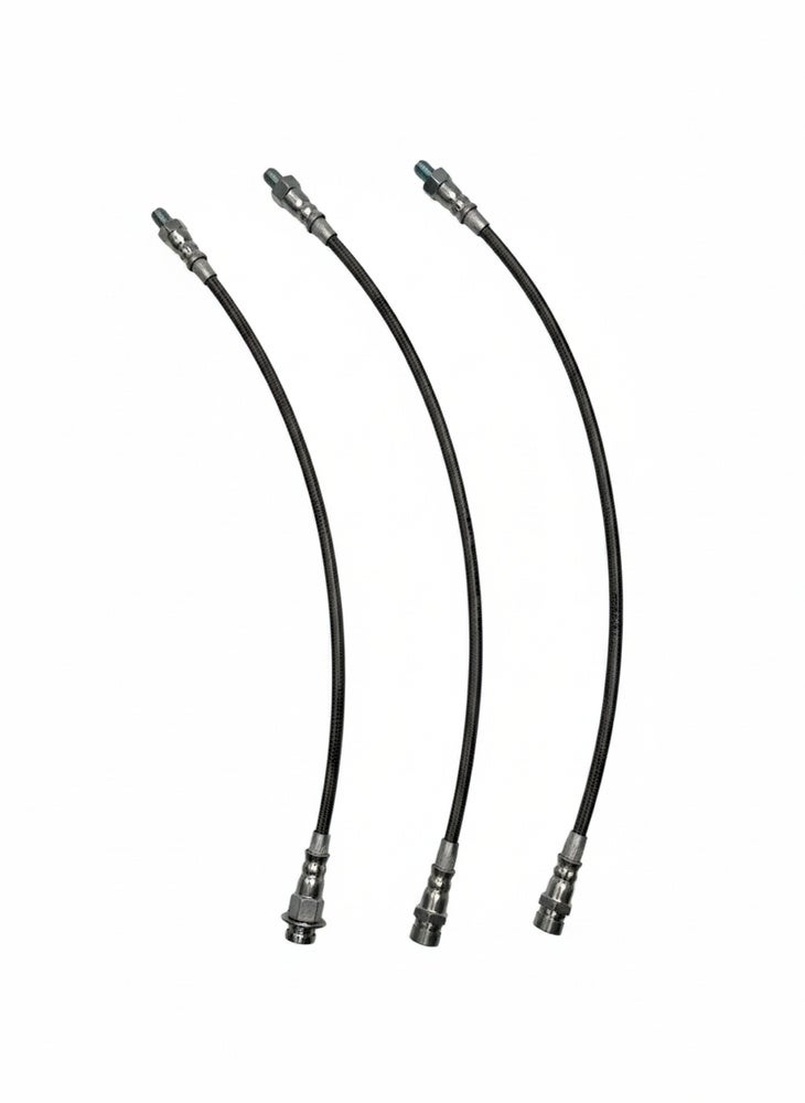 Brake hose kit metal braided