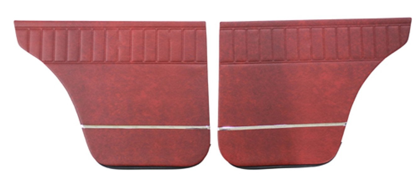 Türverkleidung hinten rot