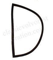 Achterste zijruit afdichting Volvo Amazon 2 Deur non opening