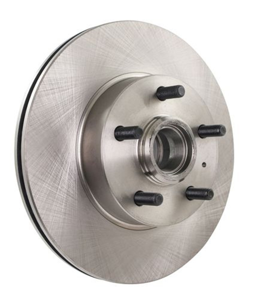 Brake disc vented w/hub front