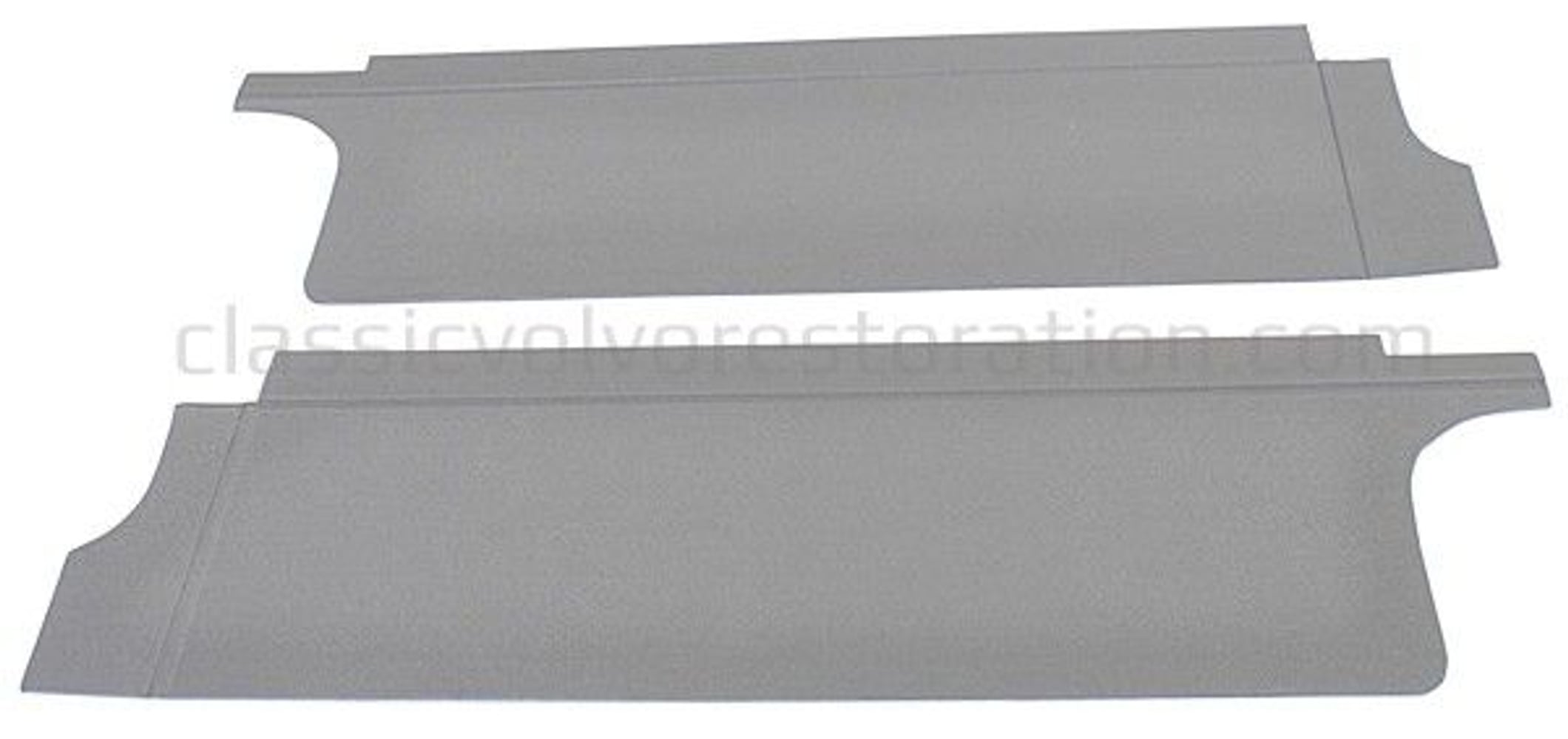 Pappe unter Rücksitz PV grau