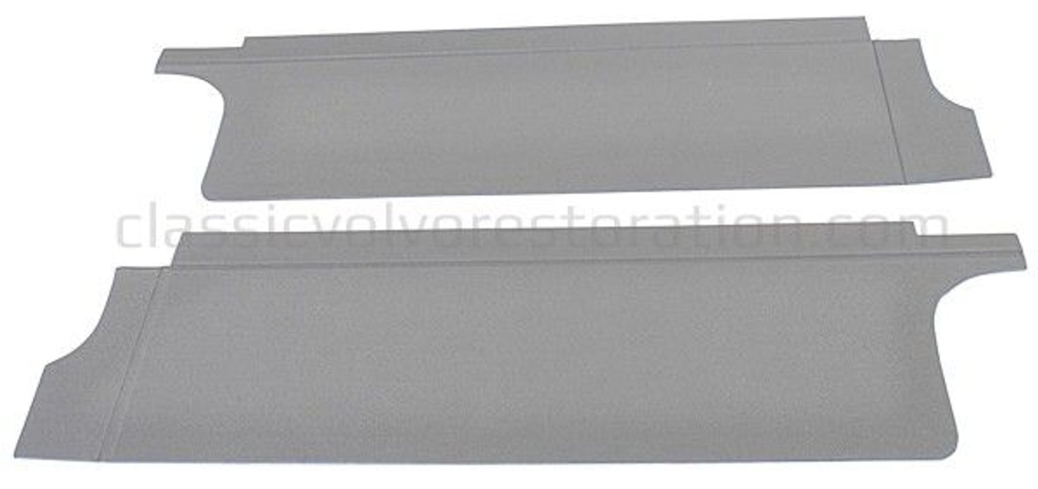 Pappe unter Rücksitz PV grau