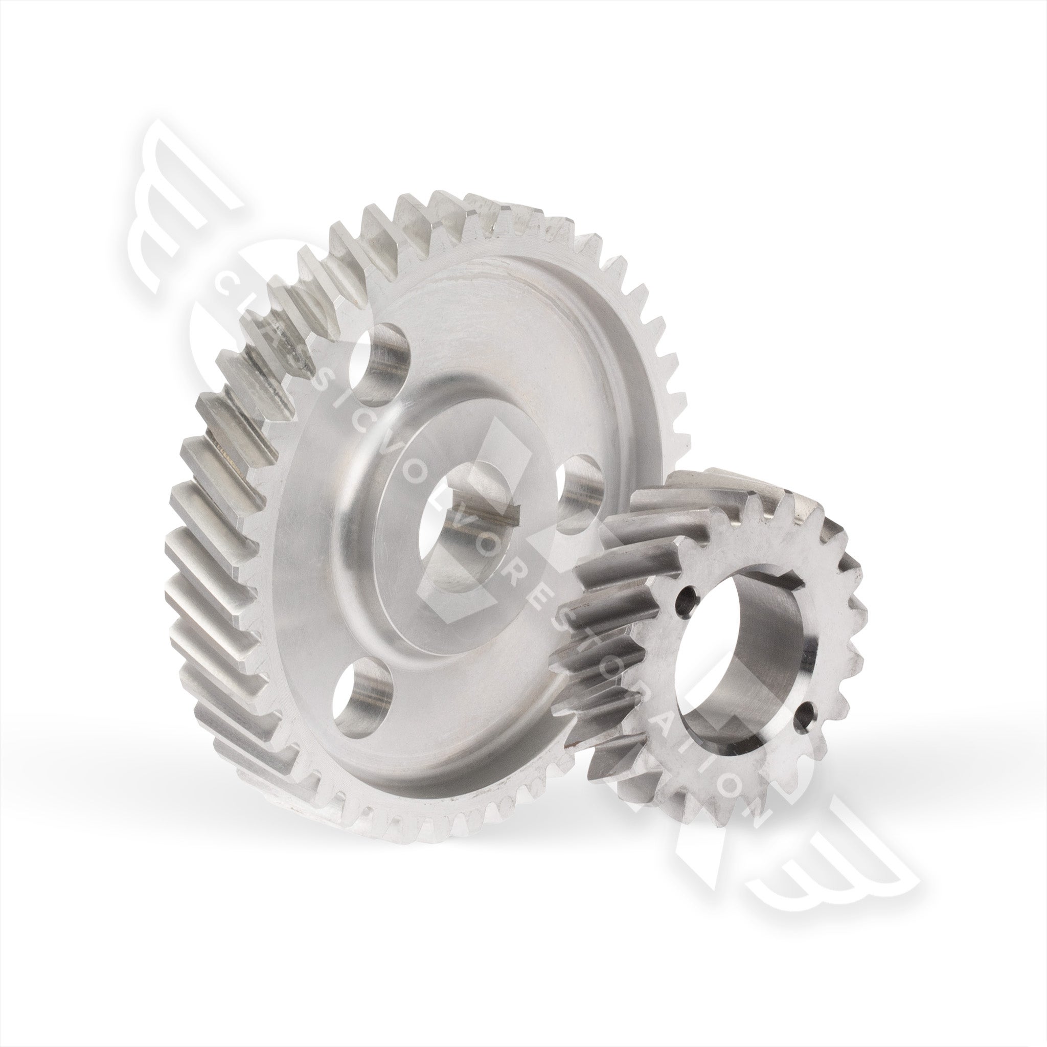 Timing gear set fibre/steel