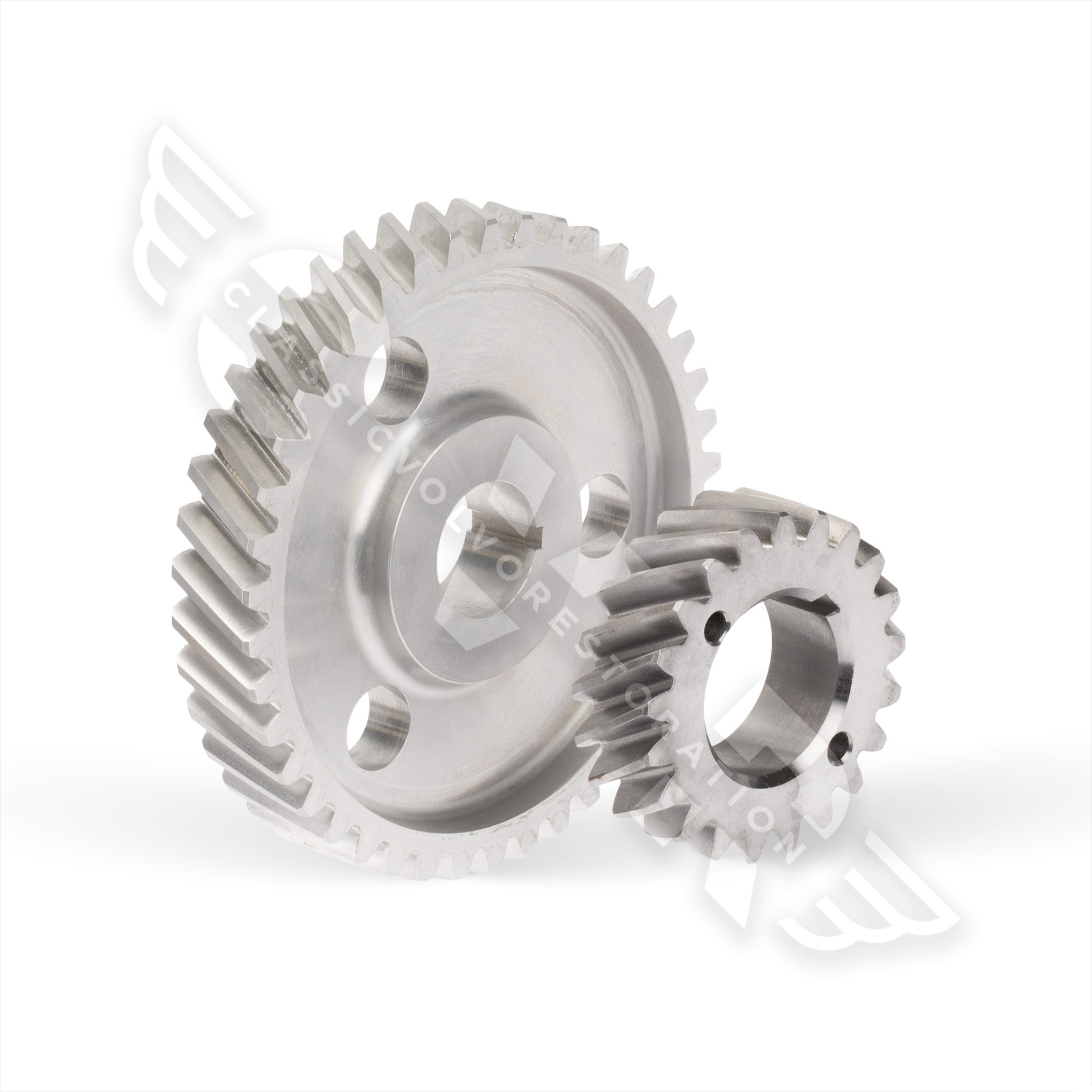 Timing gear set fibre/steel