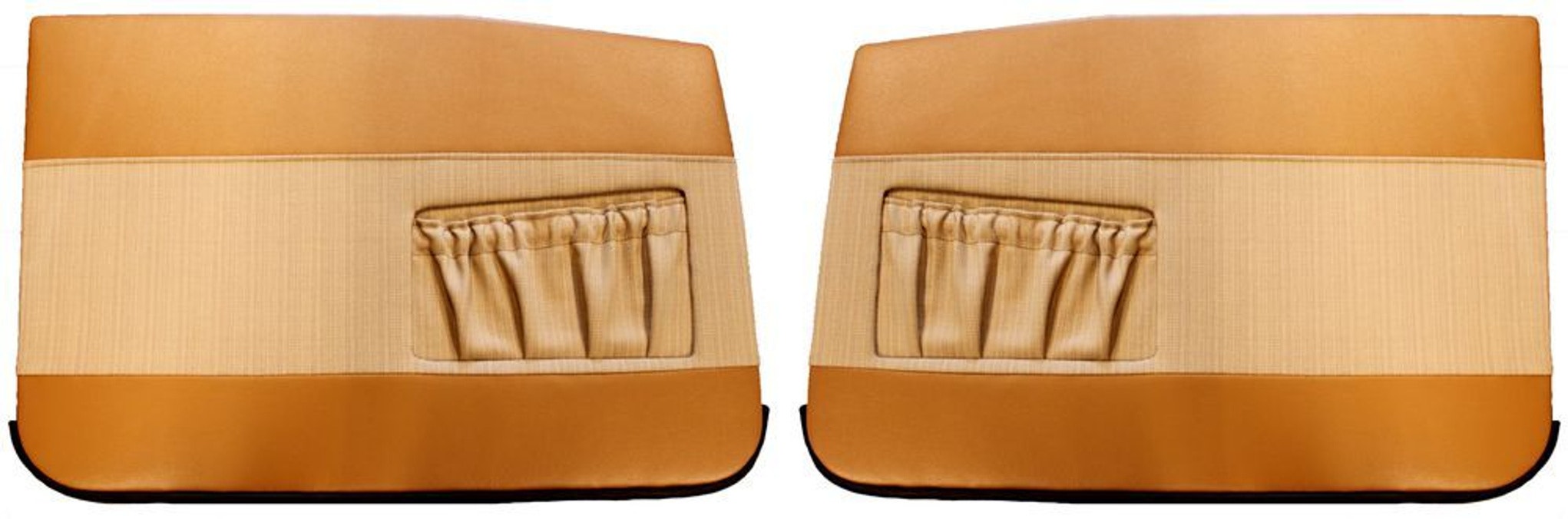 Dørpanel foran brun