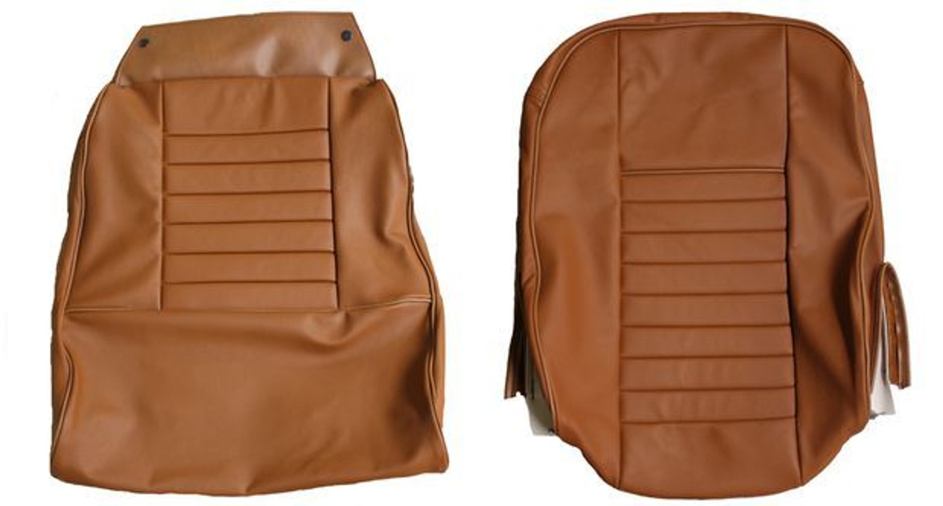 Betræk forsæde brun