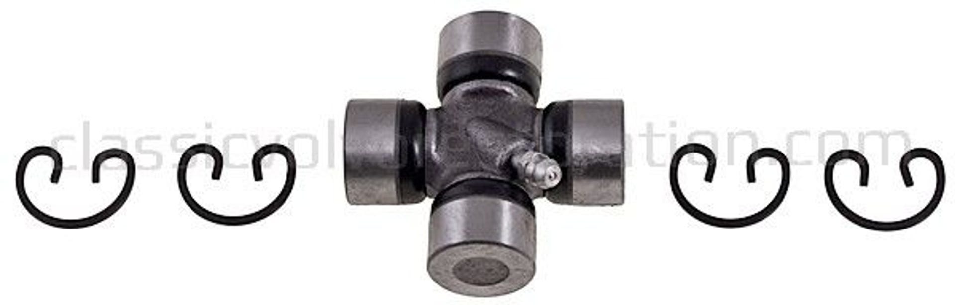 Knutkors med smörjnippel (axel 44,5 mm) till Volvo PV444, PV544, Amazon, 1800, 140, 240, 740