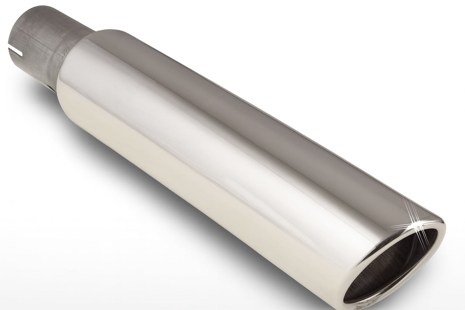 Endeør lige sport rustfrit stål