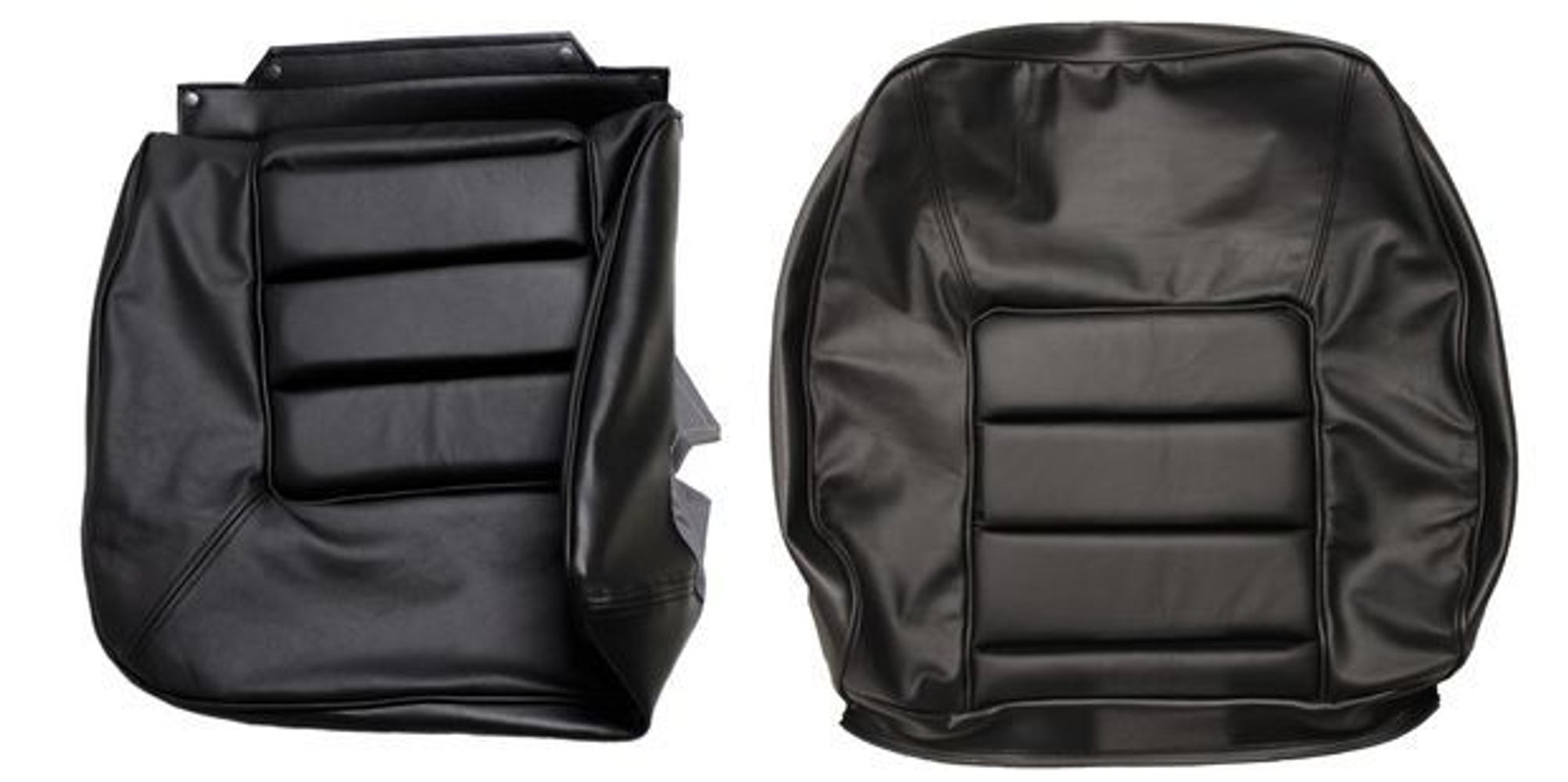 Betræk forsæde sort