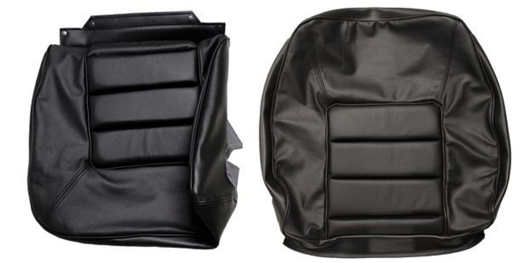 Betræk forsæde sort