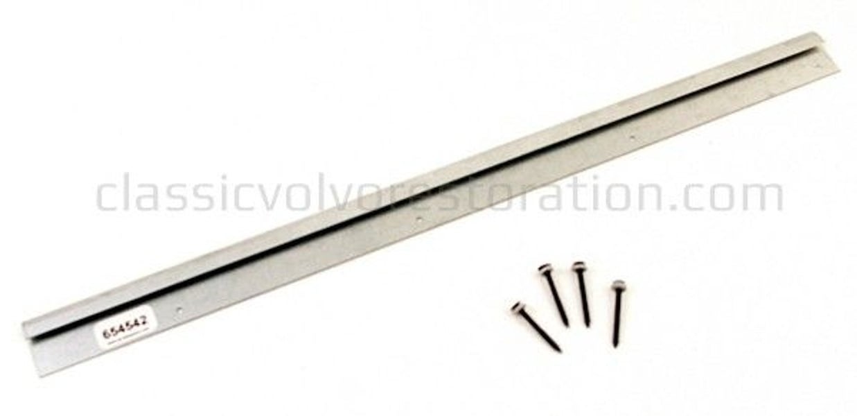 Metalen lijst voor schot links