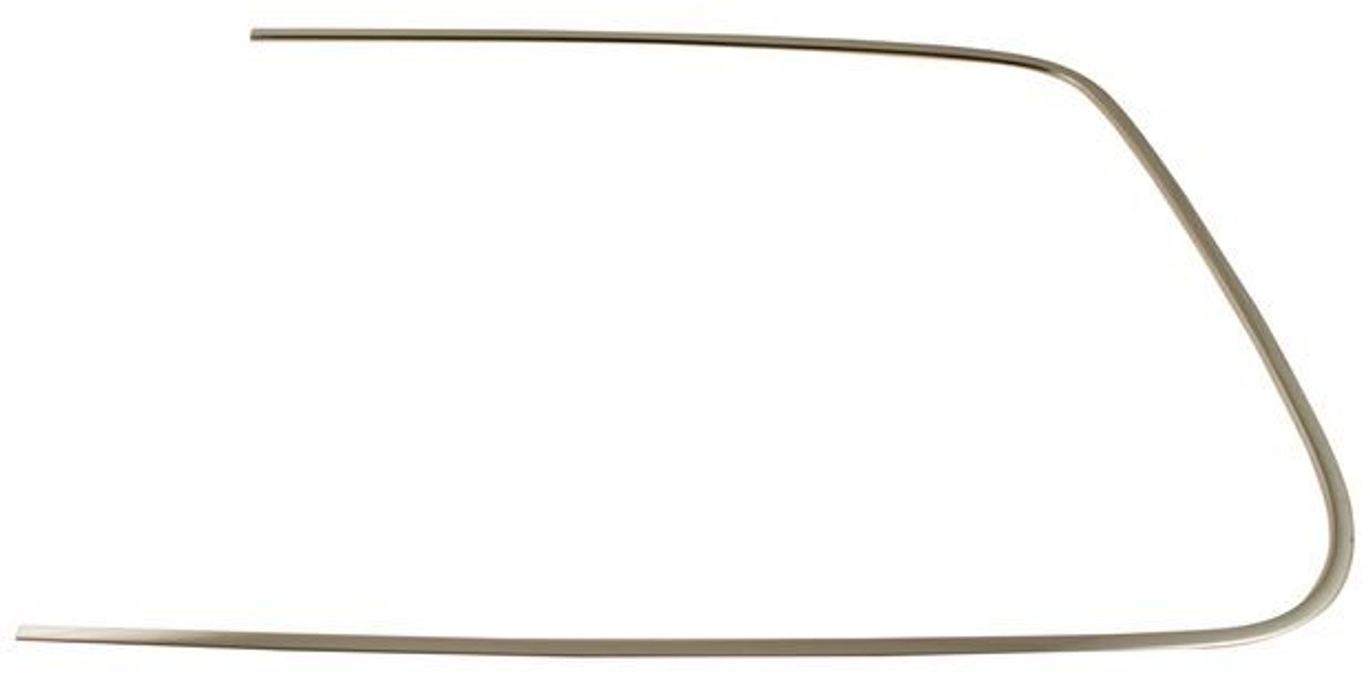 Trim moulding tailgate blank right