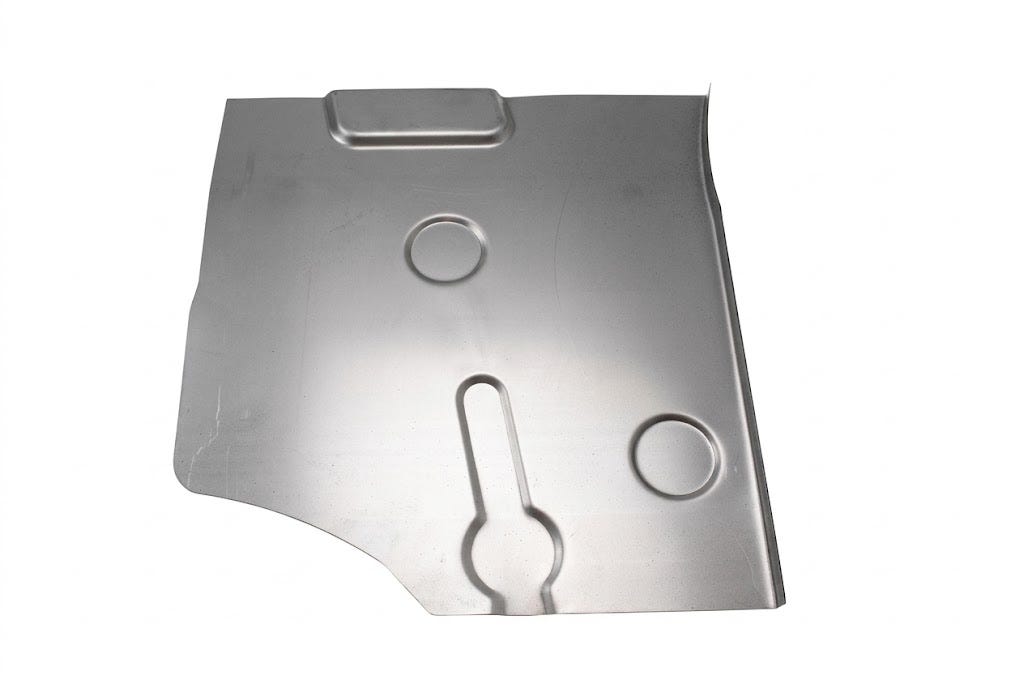 Floor panel right front for Volvo 740, 760, 940, 960, S90, V90