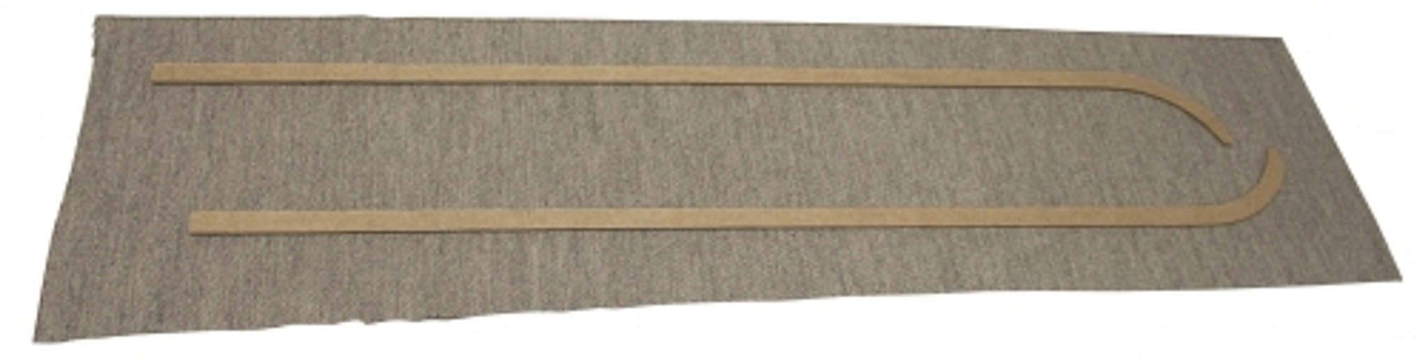 Panneau montant B gris