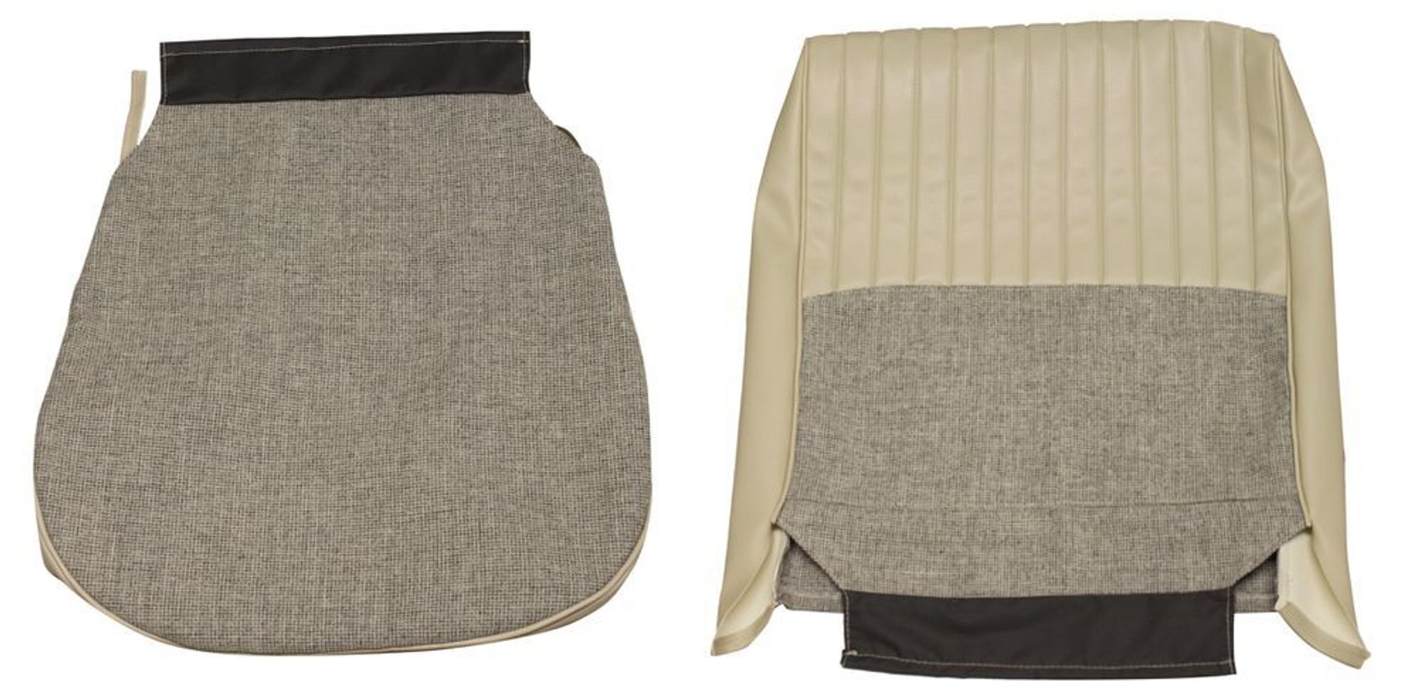 Betræk forsæde m/foldbeslag