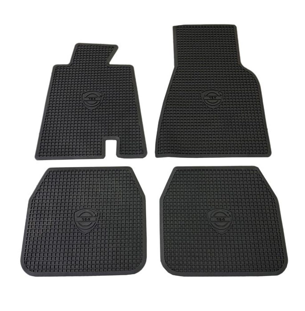 Mattsats Tillbehör till Volvo 164 1968-71, svart gummi — bild 3 av 4