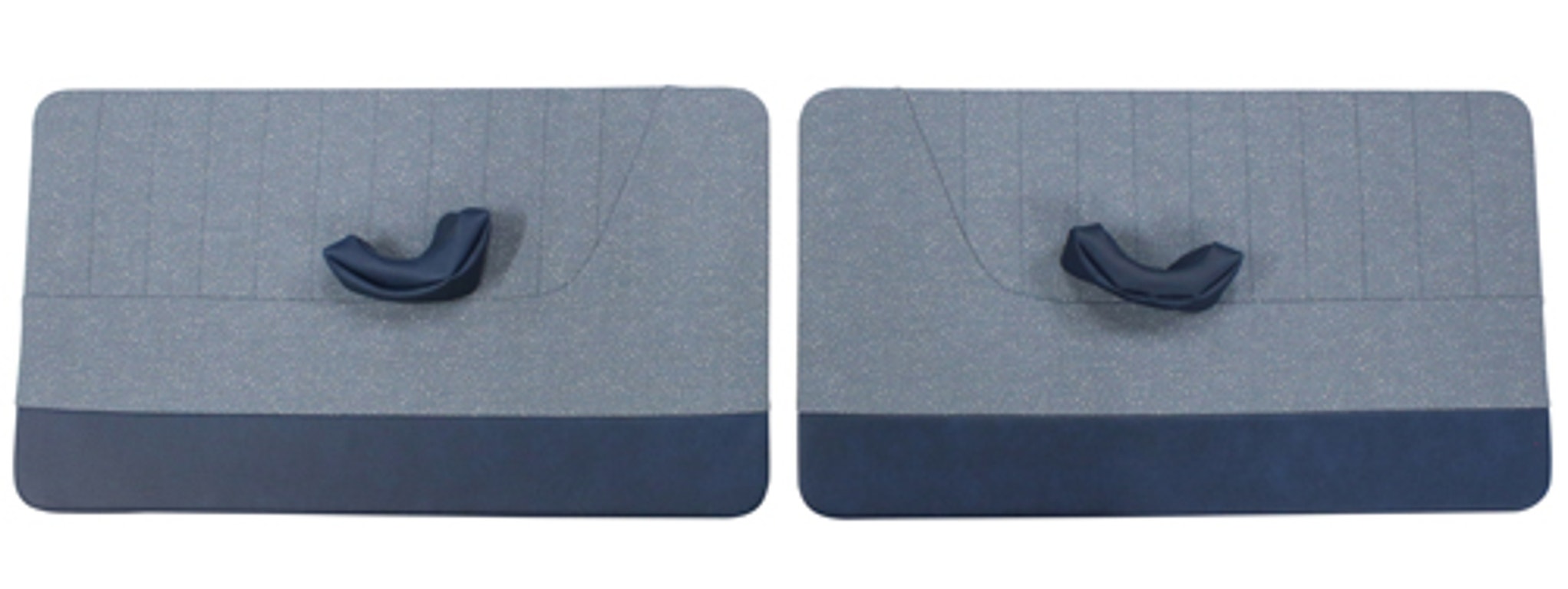 Dörrpanel grå/blå