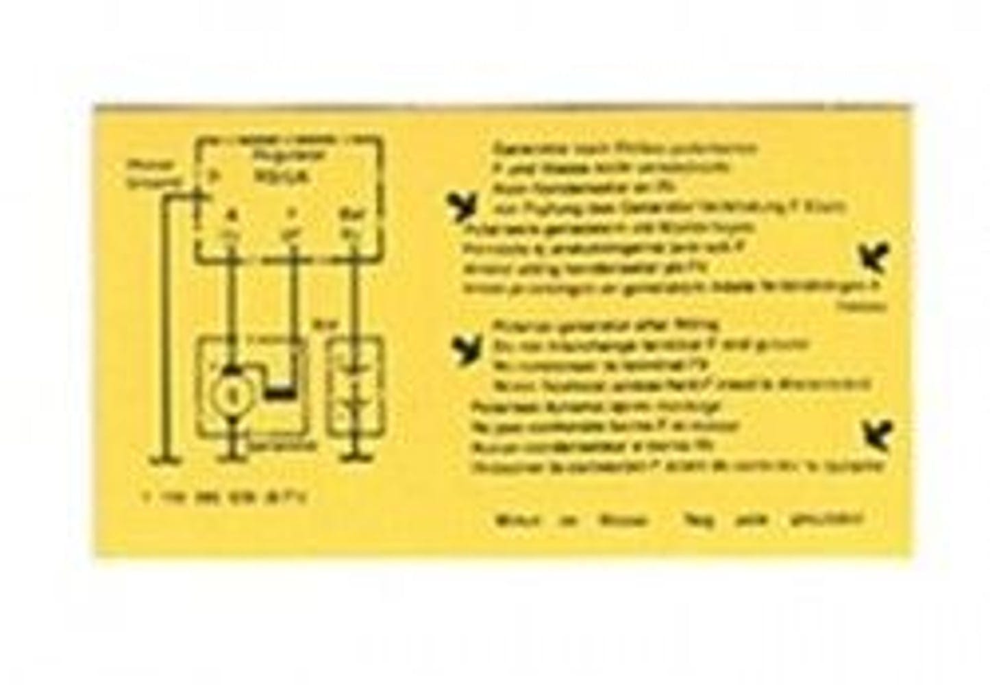 Tarra latausrele 6V — bild 1 av 2