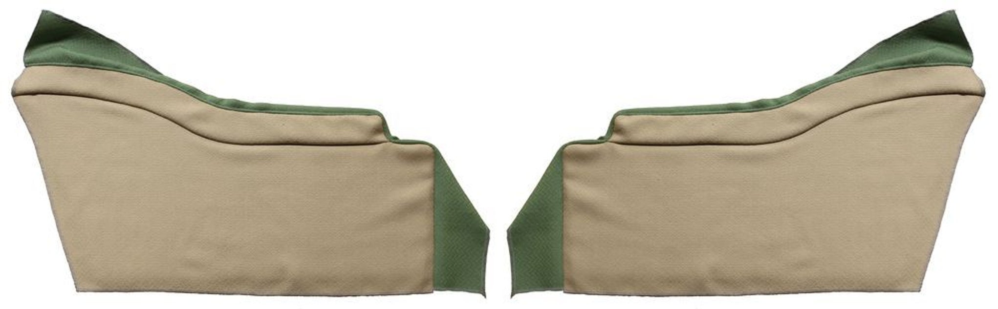 Panel bageste sider nedre