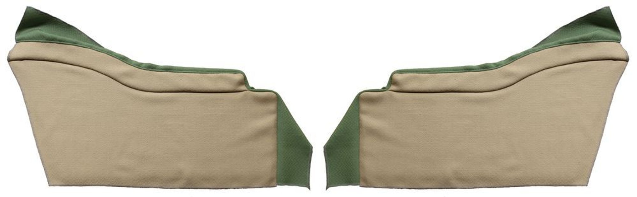 Panel bageste sider nedre