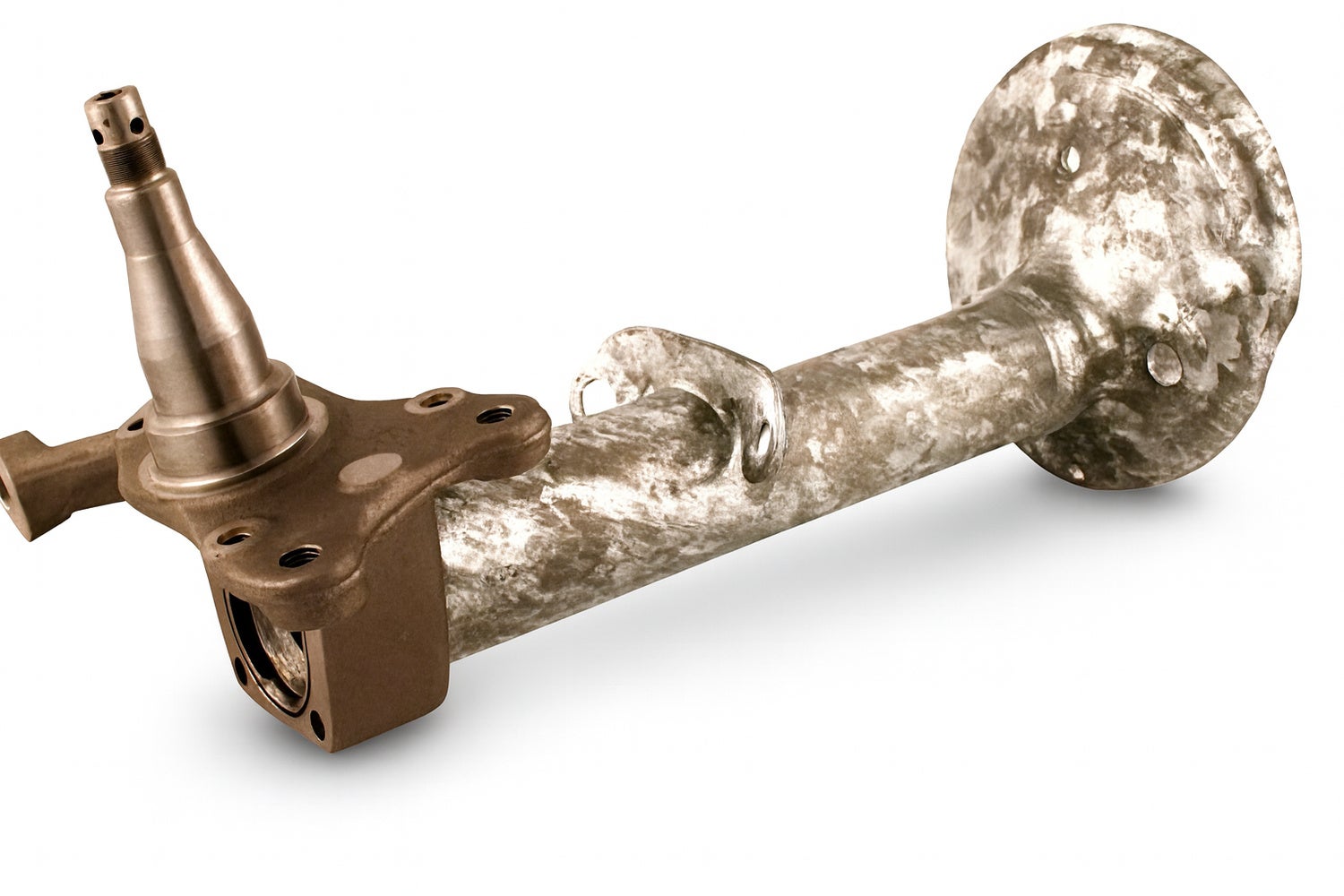 Fjederben for venstre