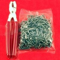 Zange mit Clips für Bezugmont.