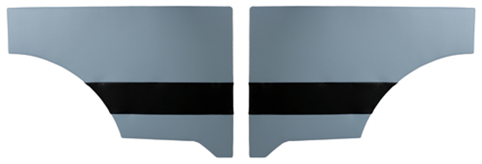 Verkleidung hinten US blau/schwarz