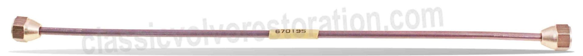 Bremserør Hovedsylinder-Servo for Volvo 1800, 1800S 1961-69, venstre
