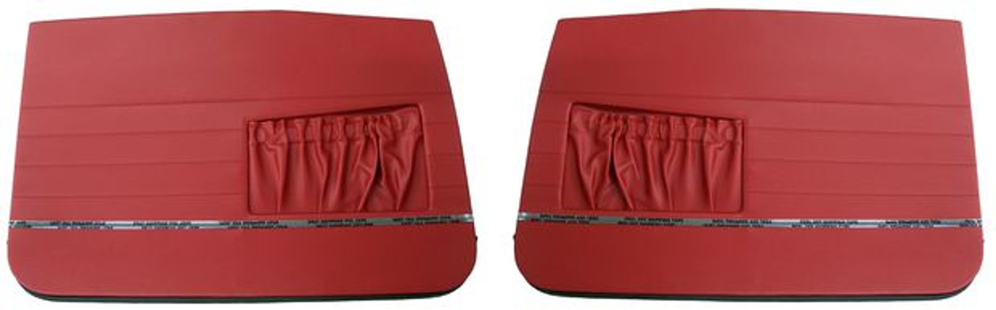 Door panel front red