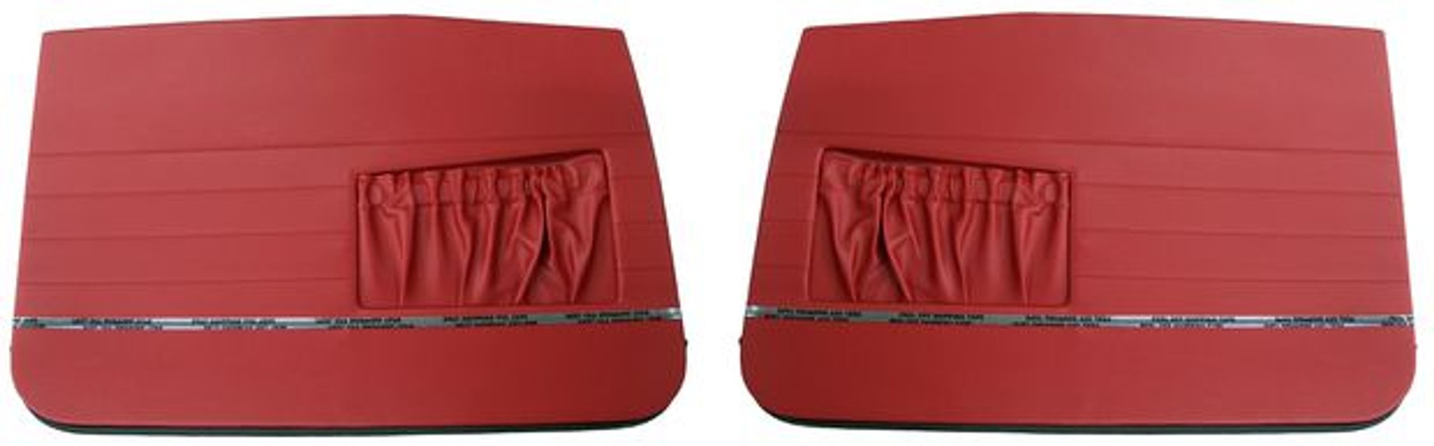 Door panel front red