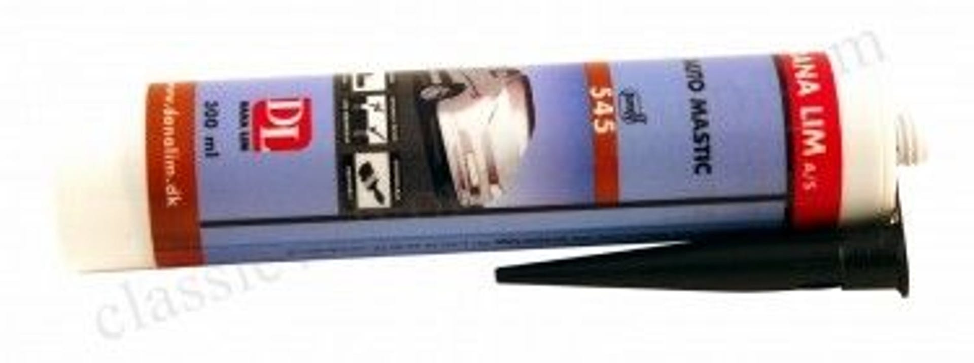 Sealant for glass pane/rubber strip