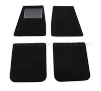 Fußmattensatz PV/Duett schwarz