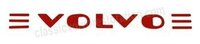 Aufkleber Volvo-Text Radkappe